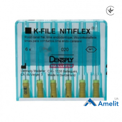 Інструмент ручний K-File Nitiflex №20, 25 мм (Dentsply Sirona), 6 шт./пак